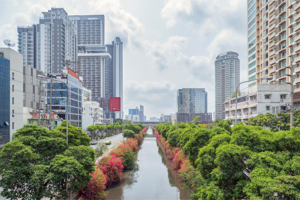 Urban City In Bangkok Thailand 3DL9RER